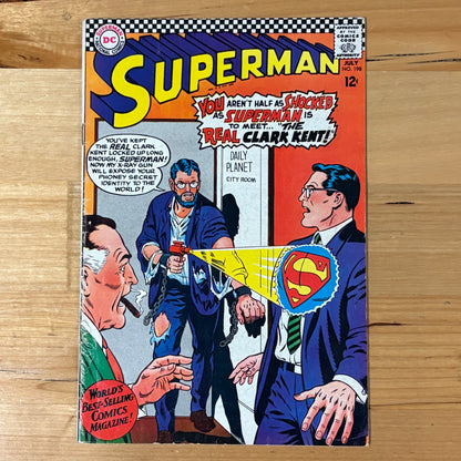 Superman (1939) #198 DC Comics Silver Age Grade FAIR