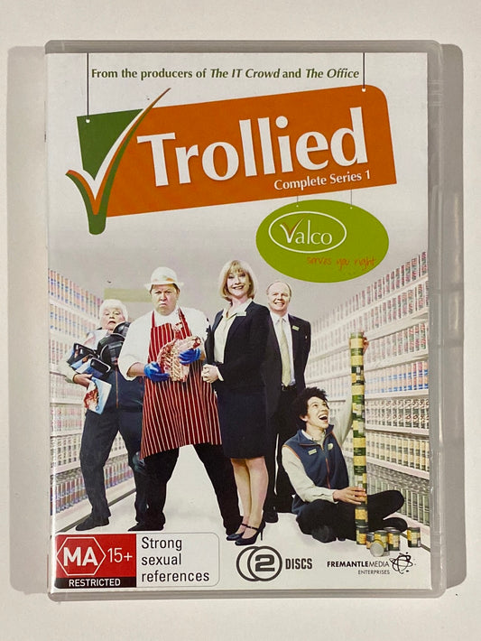 Trollied Complete Series 1 DVD British Comedy 2-Disc Set PAL ALL VGC