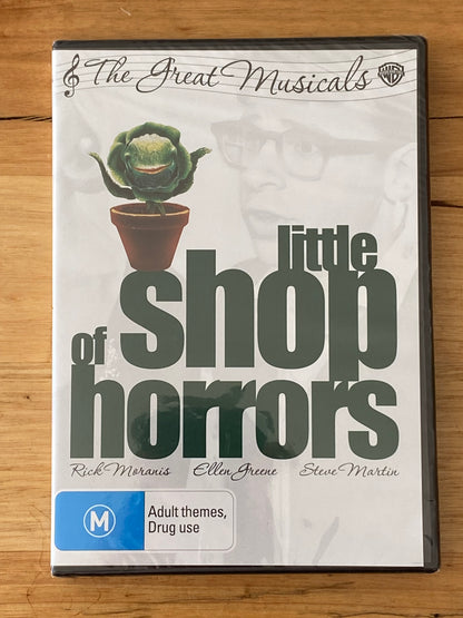 Little Shop Of Horrors DVD Rick Moranis Steve Martin PAL 4 New Sealed