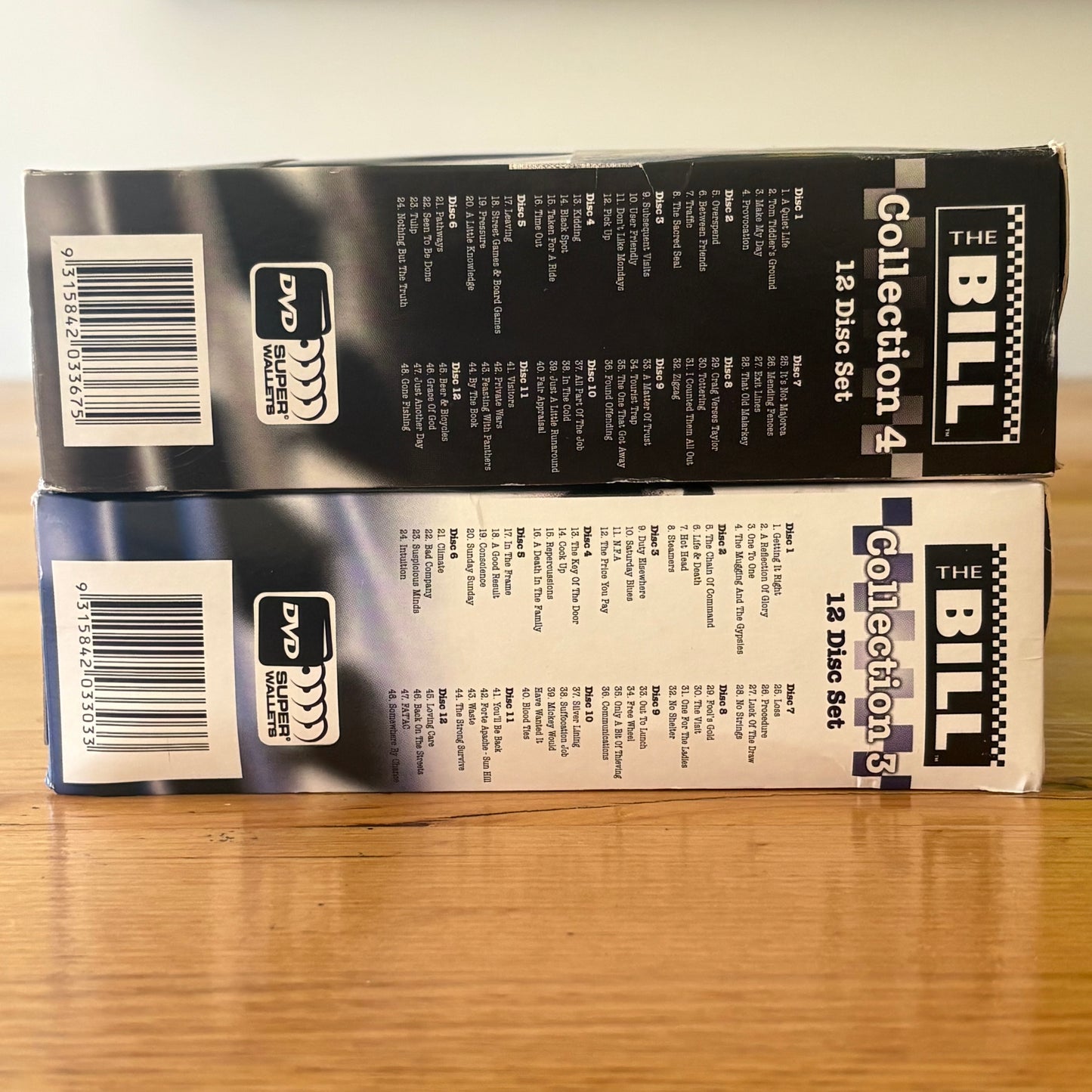 The Bill Collections 3 and 4 DVD Boxed with Wallets 24-Disc PAL 4 VGC