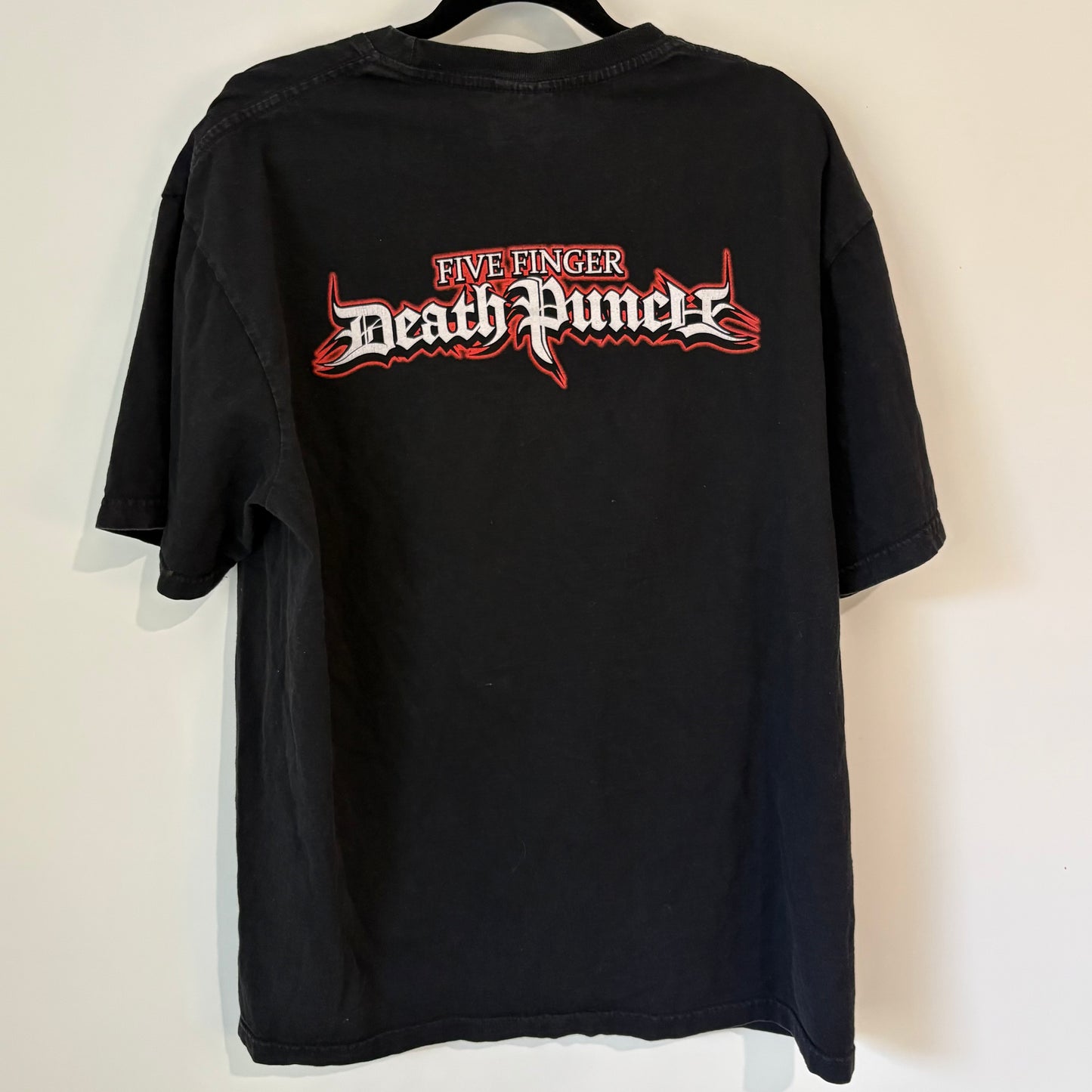 Five Finger Death Punch - 3XL, 4XL, 5XL Locked and Loaded Black Shirt - 100% Off