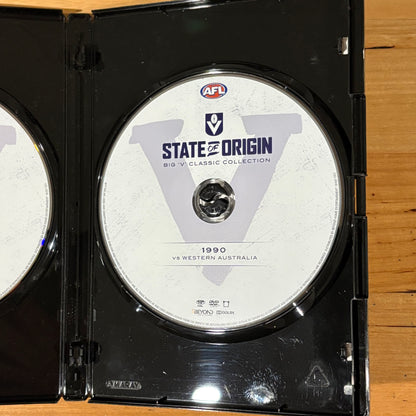 State of Origin Big V Classic Collection DVD Box-Set PAL 4 VGC