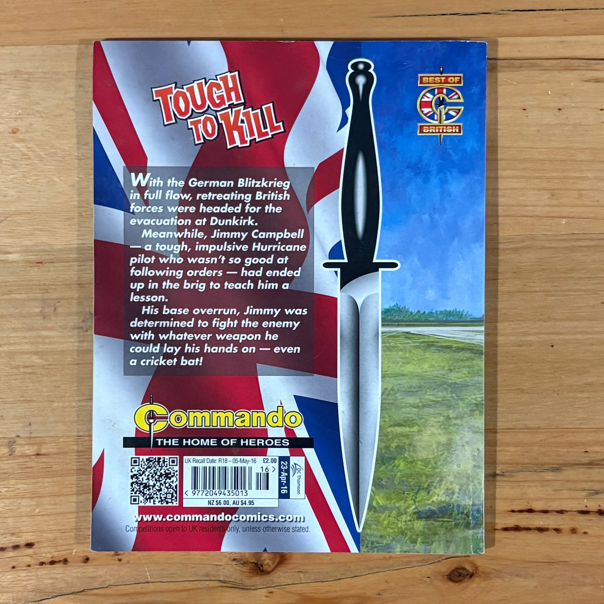 Commando War Comic Bundle x 10 Printed 2016 DC Thomson 95