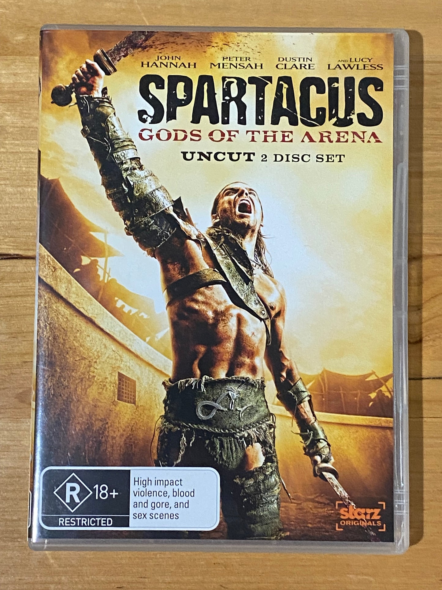 Spartacus Limited Edition Box-Set DVD 6-Disc Set NTSC 4 VGC