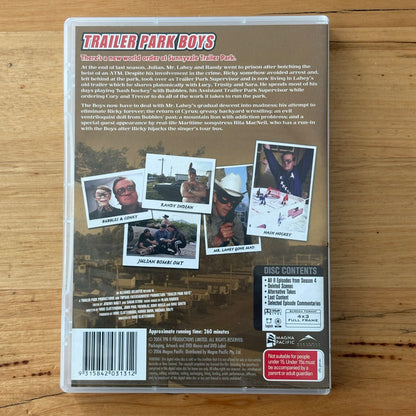 Trailer Park Boys Complete Seasons 4-6 DVD Comedy NTSC 4 VGC
