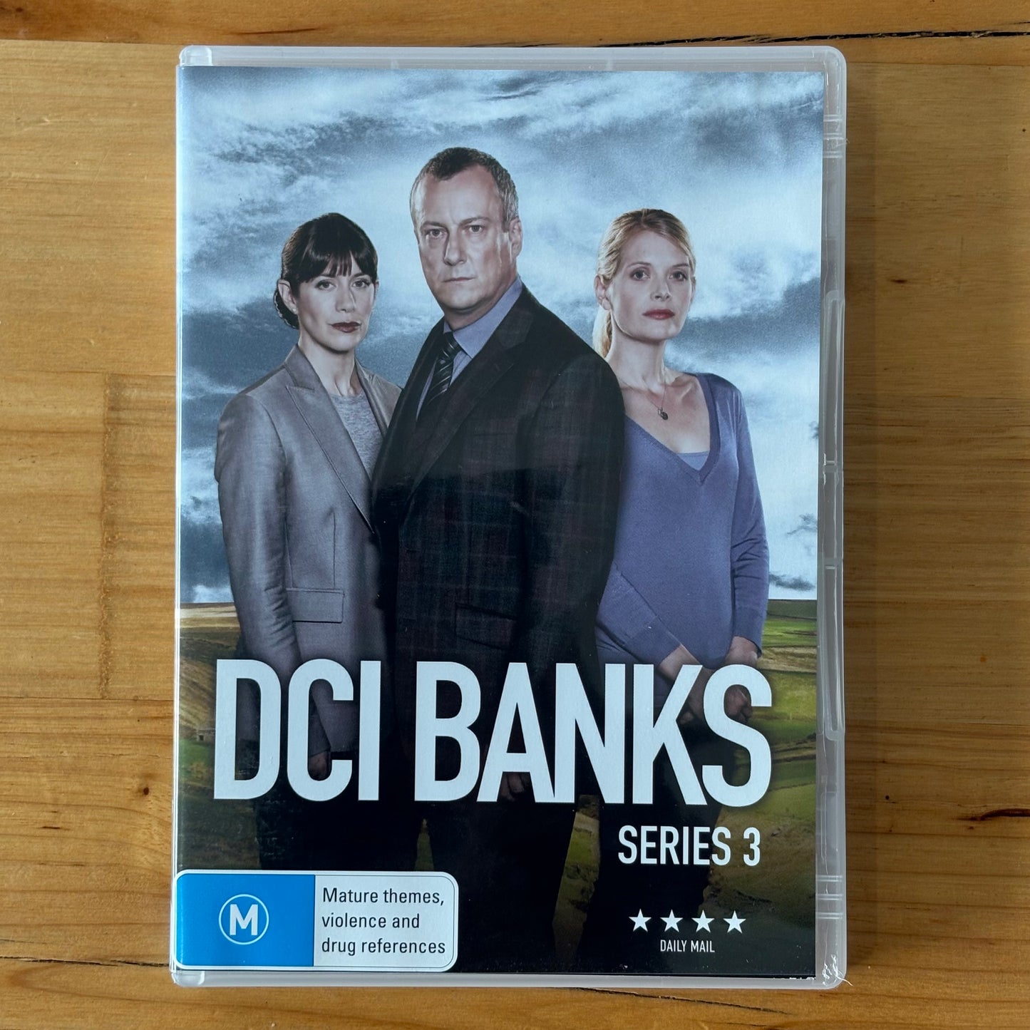 DCI Banks Series 1-5 Complete DVD British Detective Drama 2-Disc PAL 4 VGC