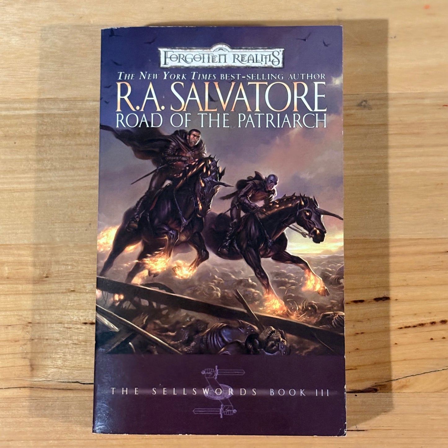 Road of the Patriach R.A. Salvatore Forgotten Realms Paperback 2007 GD