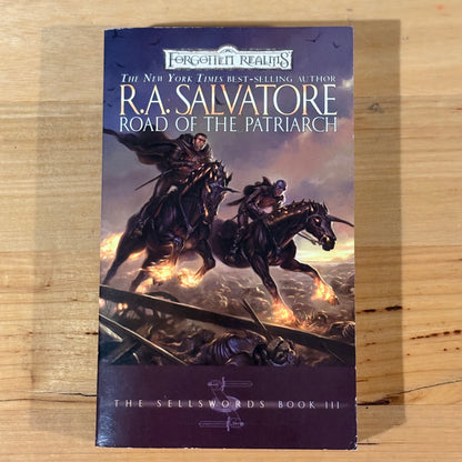 Road of the Patriach R.A. Salvatore Forgotten Realms Paperback 2007 GD