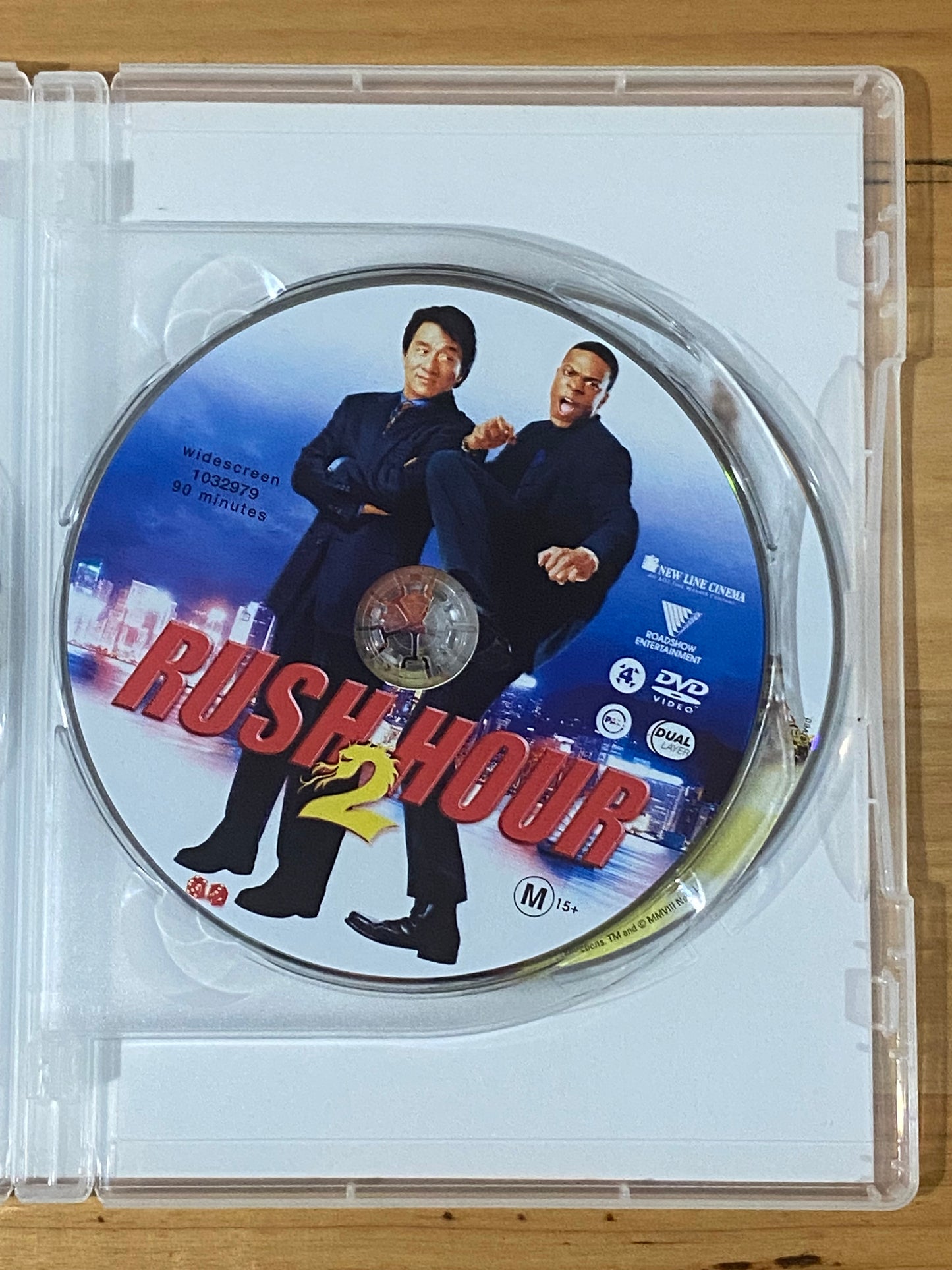 Rush Hour Trilogy 3-Pack DVD Jackie Chan Chris Tucker PAL 4 VGC