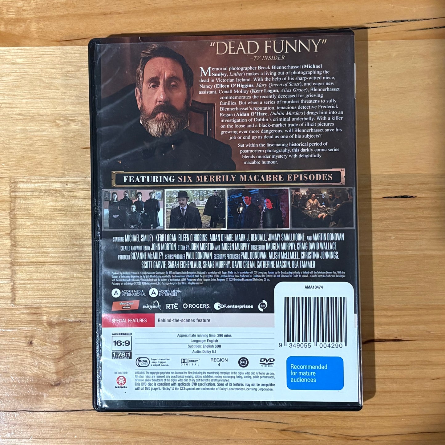 Dead Still DVD Irish Drama Darkly Humorous PAL 4 2-Disc VGC