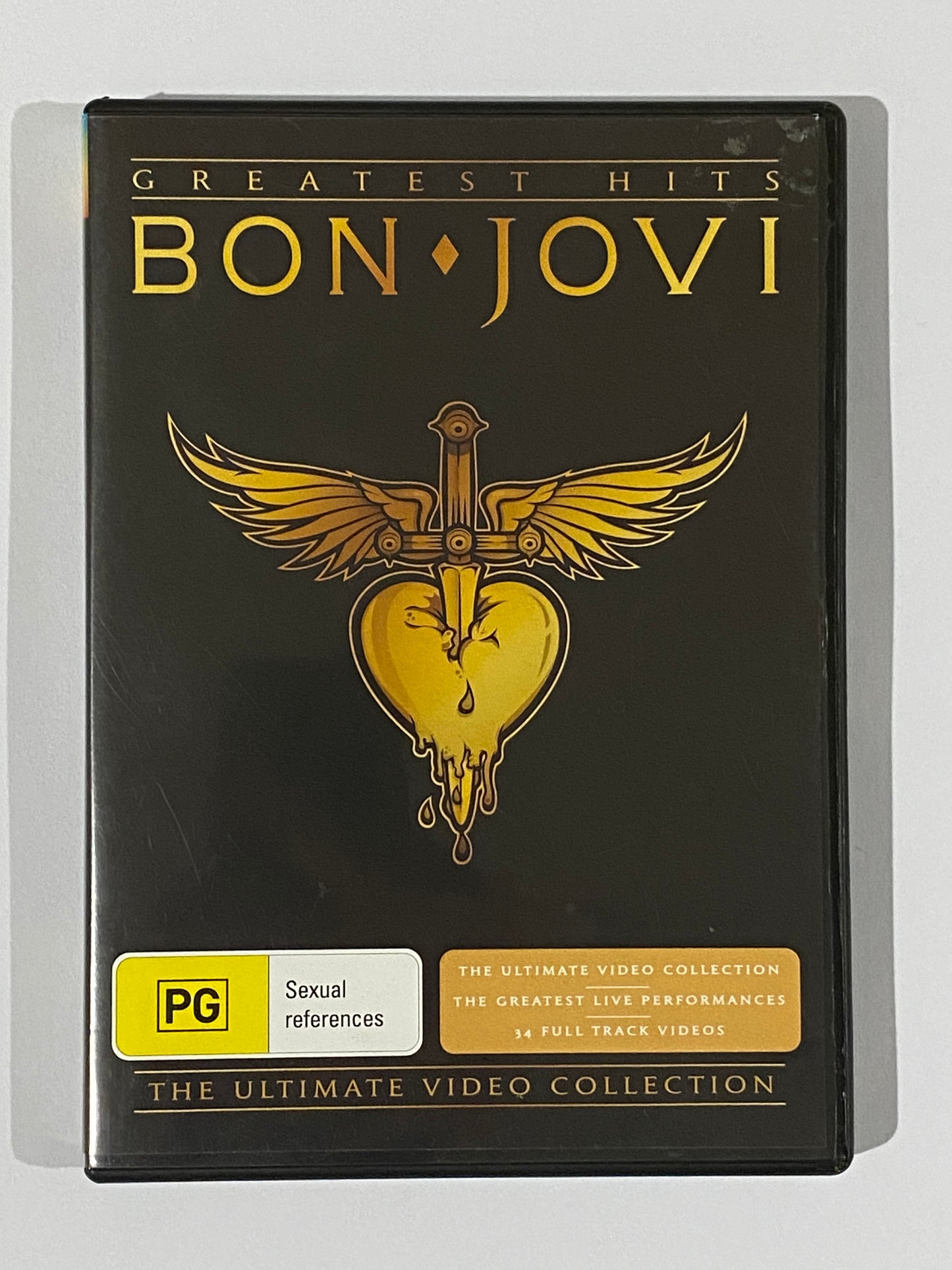 Bon Jovi DVDs Bundle of 3 Greatest Hits Live at Madison Square Garden VGC