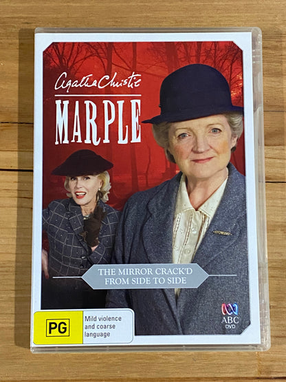 Agatha Christie's Miss Marple The Mirror Crack'd From Side To Side DVD PAL 4 VGC