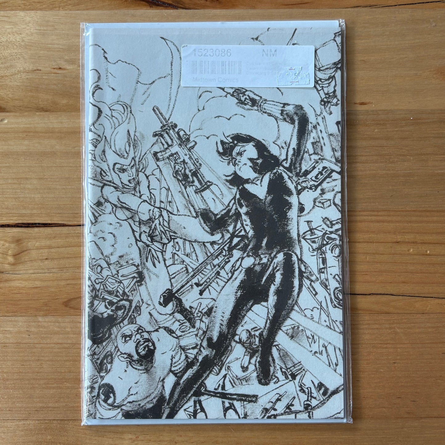 Civil War II (2016) #1 Kim Jung Gi Connecting Variant Cover