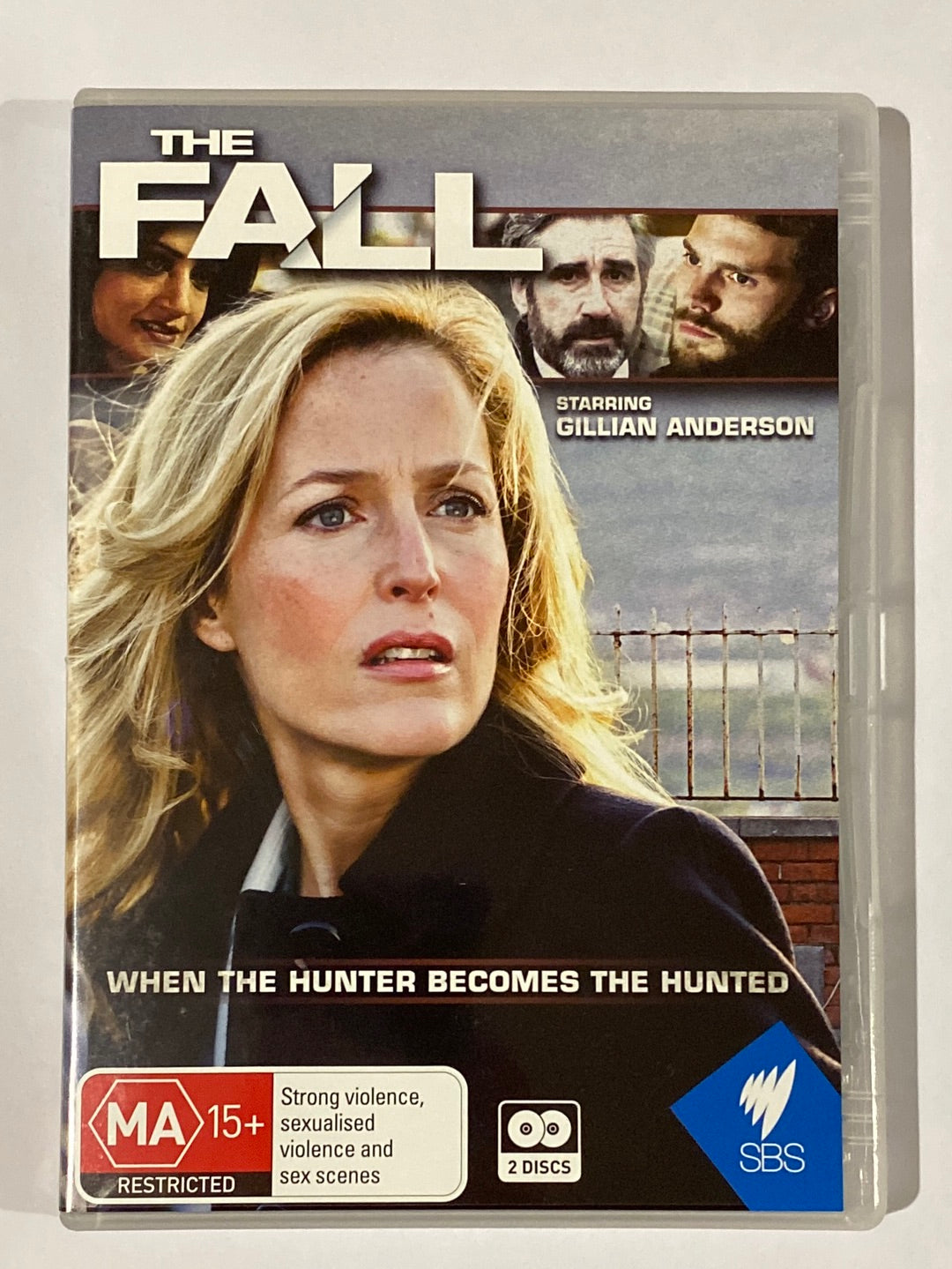 The Fall DVD Series 1-3 Gillian Anderson Jamie Dornan PAL 4 VGC