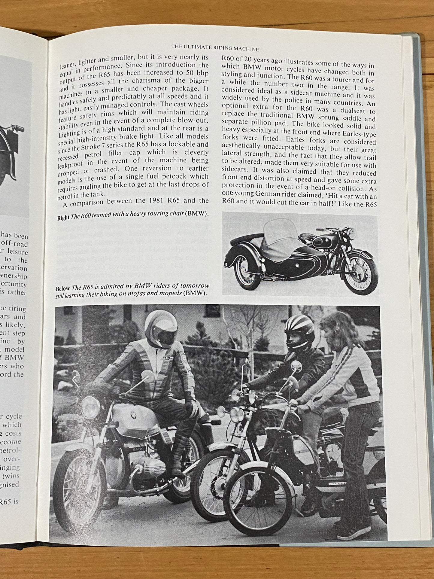 The Story of BMW Motorcycles by Robert Croucher Hardback 1982 GD