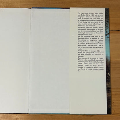 Poems of Banjo Patterson Illustrated by Pro Hart Volume 1 and 2 Hardcover GD