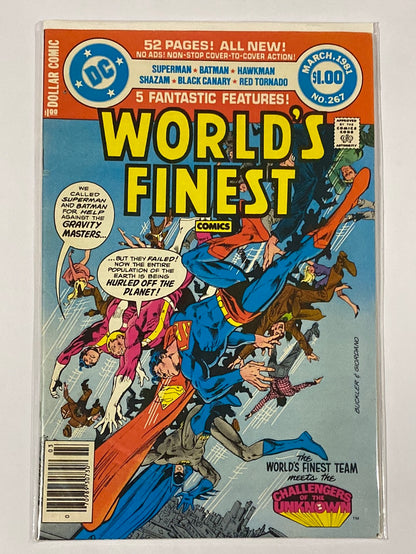 WORLD'S FINEST (1941) #246, #247 and #267 DC COMICS 3 COMIC BUNDLE