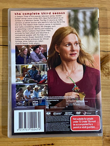 The Big C Complete Set DVD Seasons 1-4 Laura Linney PAL 4 VGC