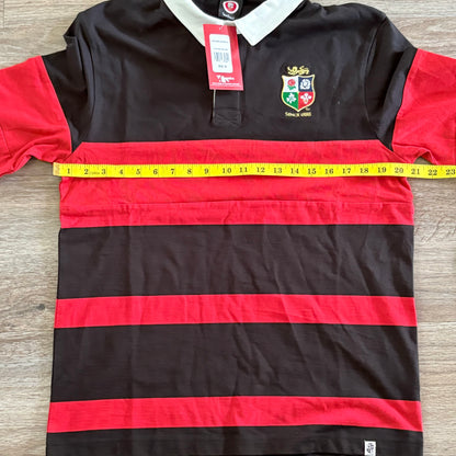 British and Irish Lions Polo Shirt Size Medium Long Sleeve NWT