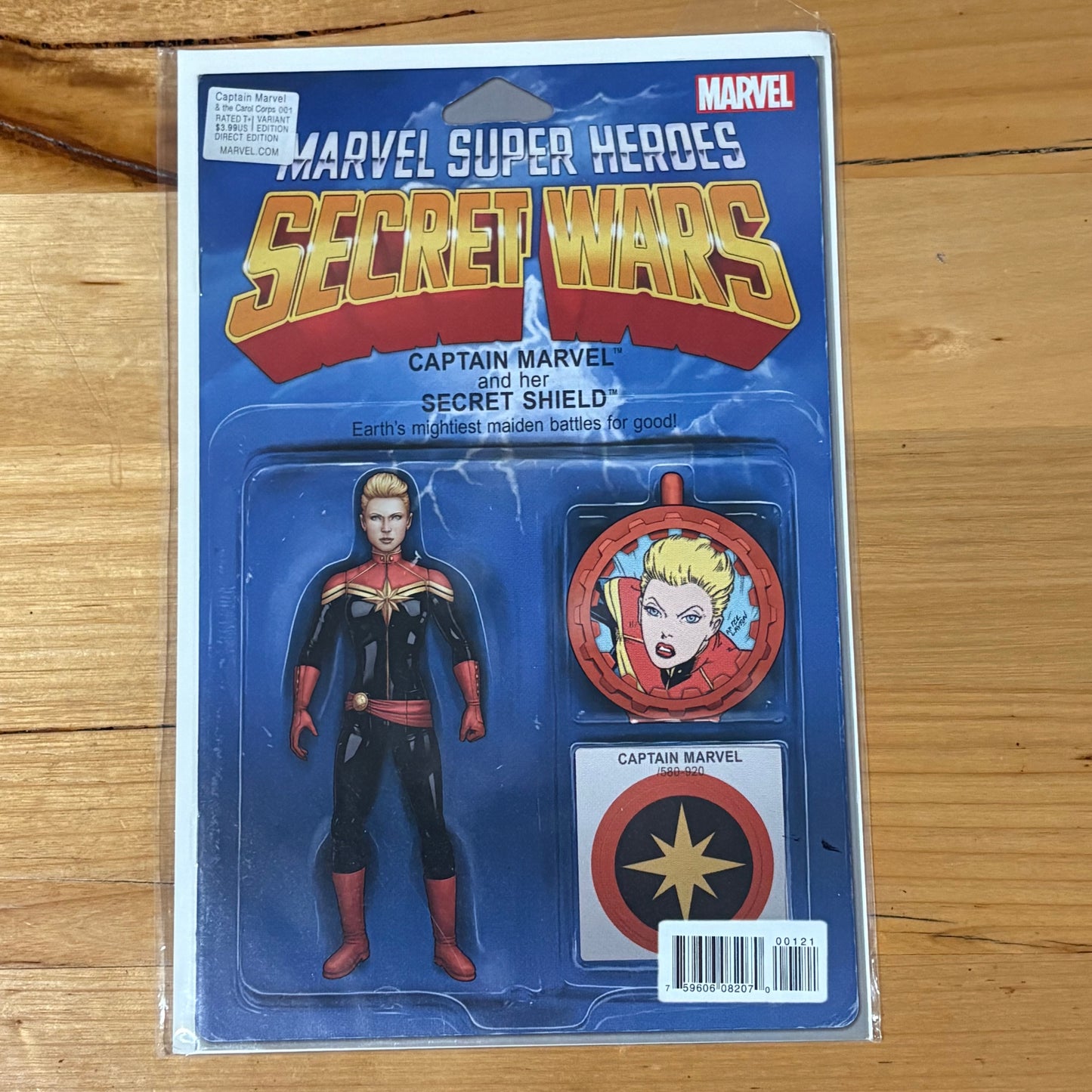 Captain Marvel & The Carol Corps (2015) #1 John Tyler Christopher Action Figure Variant