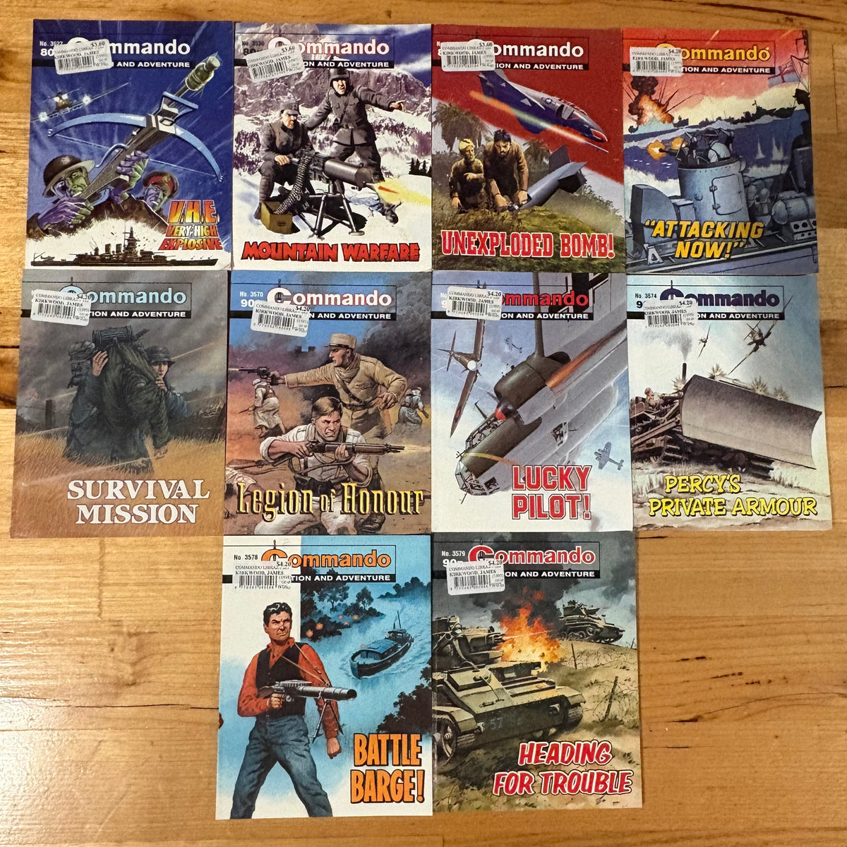 Commando War Comic Bundle x 10 Printed 2020 DC Thomson 150