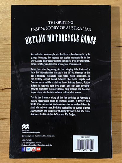 Outlaw Bikers In Australia The Real Story Duncan McNab Paperback 2013 GD