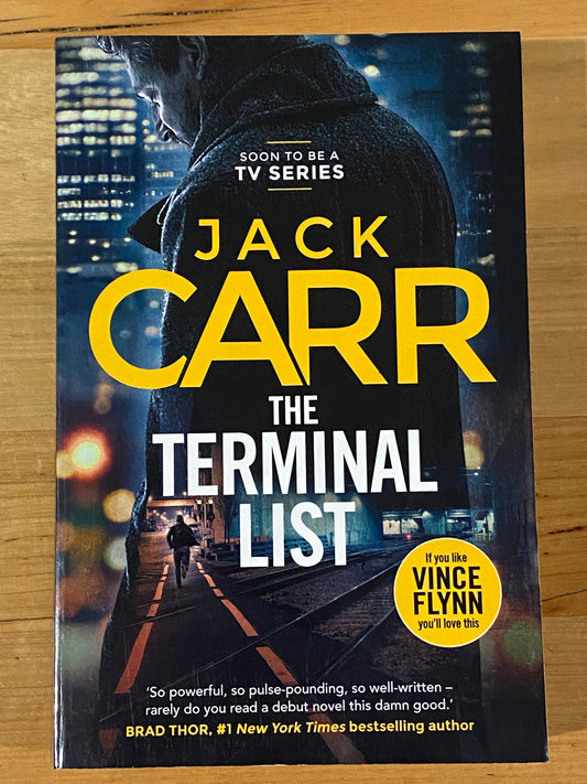 The Terminal List Jack Carr Paperback 2020 GD