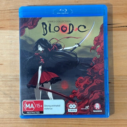 Blood-C Series Collection Limited Edition & Blood The Last Dark Anime Blu-ray Region B VGC