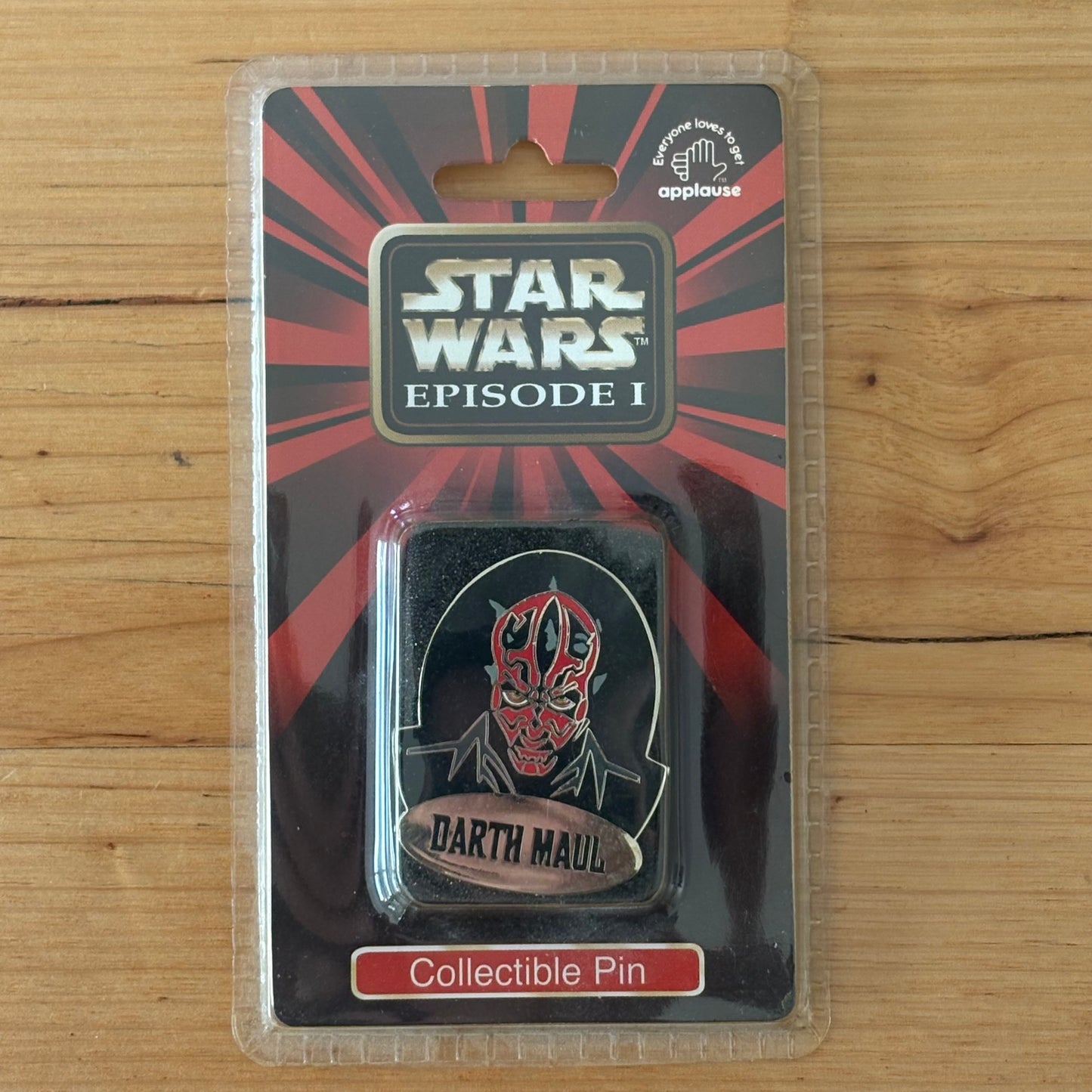 Star Wars Episode 1 Collectible Pins x 4 Vintage Sealed