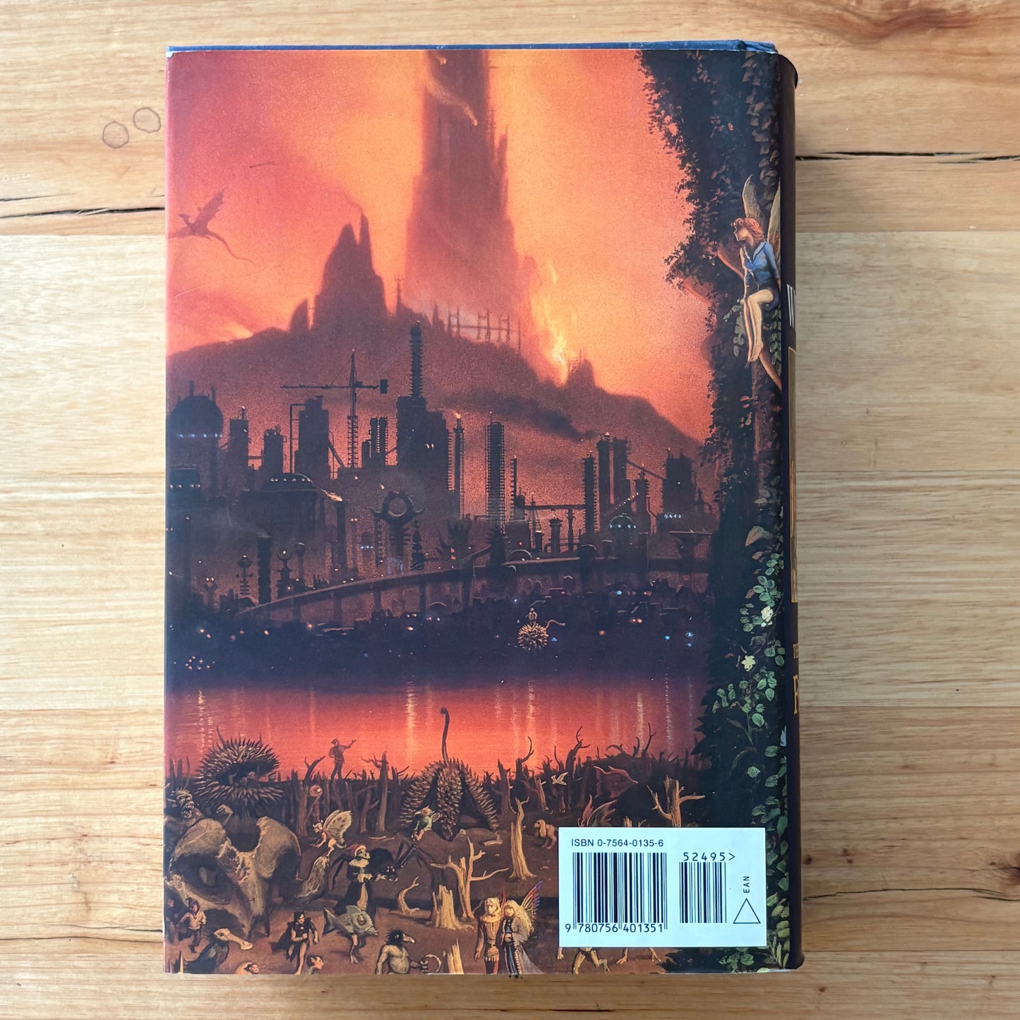 The War Of The Flowers by Tad Williams Fantasy Novel Hardcover 1st Print GD