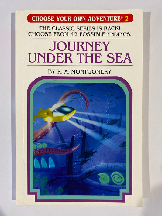 Choose Your Own Adventure 2 Journey Under The Sea R.A.Montgomery Paperback VGC