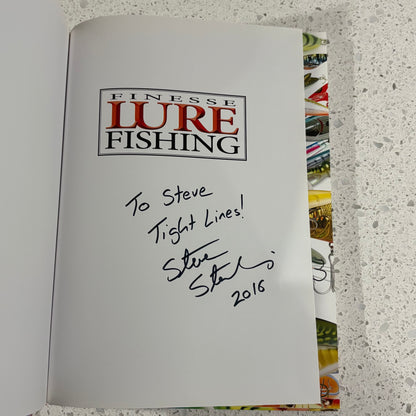 Finesse Lure Fishing by Steve Starling Paperback AFN 2015 SIGNED GD