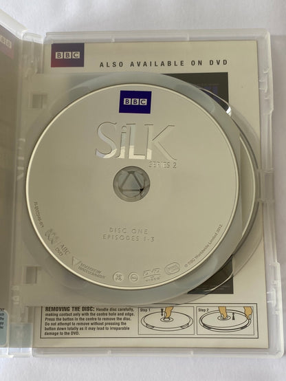 Silk Series 1-3 DVD BBC TV Drama 2 DVD Set PAL 4 VGC