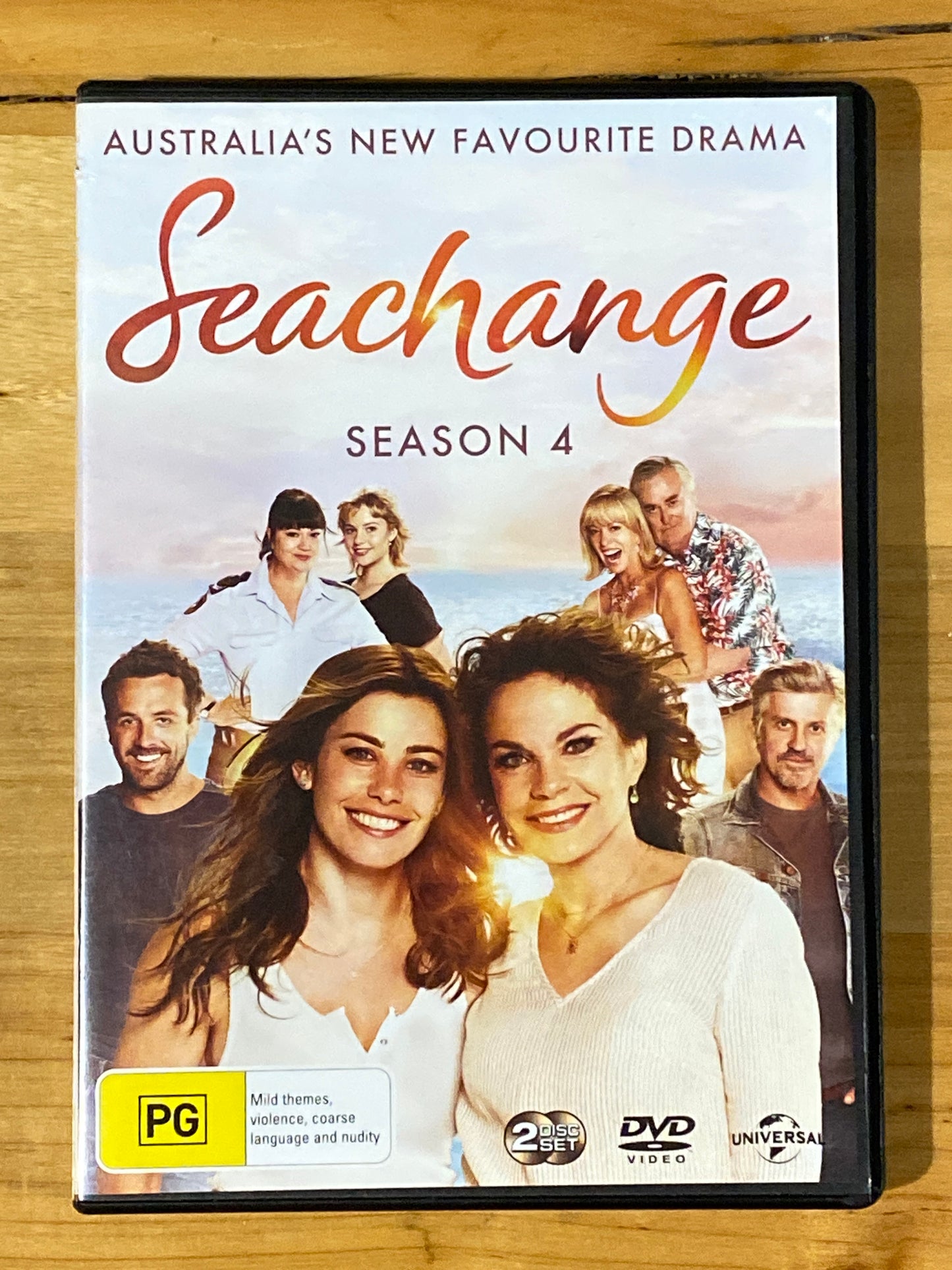 Seachange Complete Series 2 & 4 DVD Australian Drama 4-Disc Set PAL 4 VGC