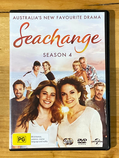 Seachange Complete Series 2 & 4 DVD Australian Drama 4-Disc Set PAL 4 VGC