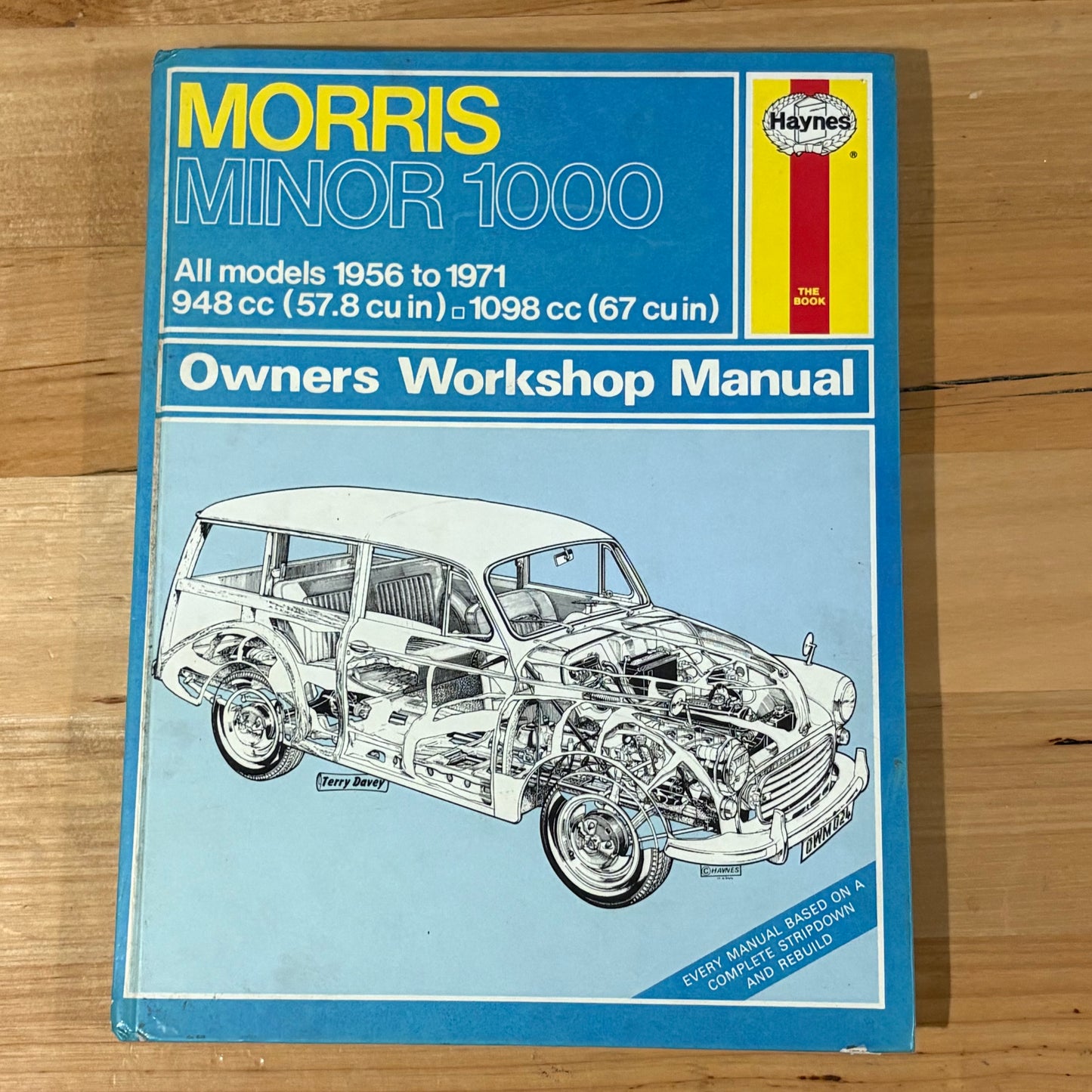 Morris Minor 1000 Haynes Workshop Manual Car Repair Hardcover GD