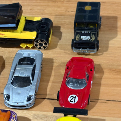 Hot Wheels Die-Cast Model Cars Vintage Bundle 15 cars pre-loved
