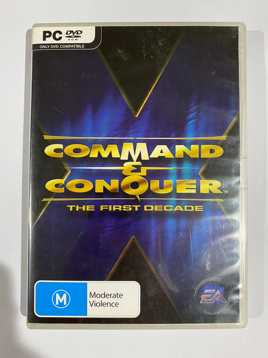 Command And Conquer The First Decade PC DVD ROM With Manual VGC