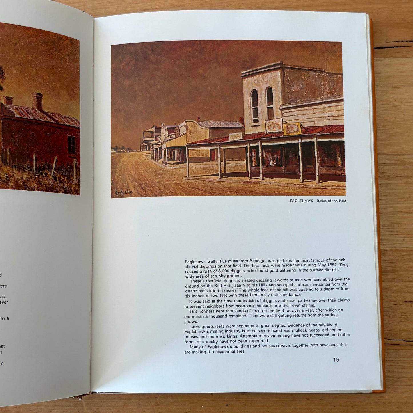 Old Gold and Mining Towns of Australia John Darbyshire C.E.Sayers Hardcover GD