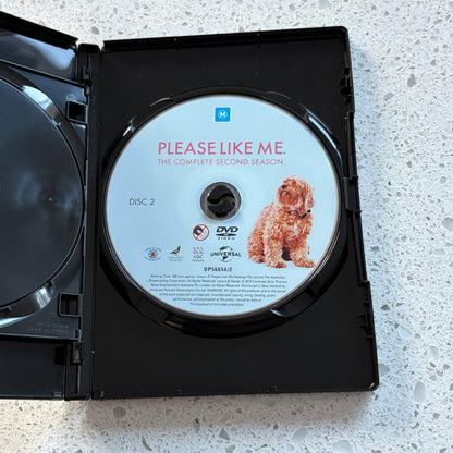 Please Like Me Complete Second Season DVD Josh Thomas PAL 4 VGC