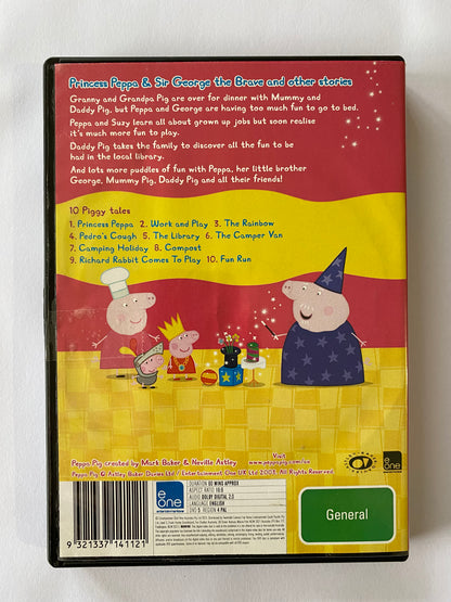 Peppa Pig 5 DVD Bundle PAL 4 VGC