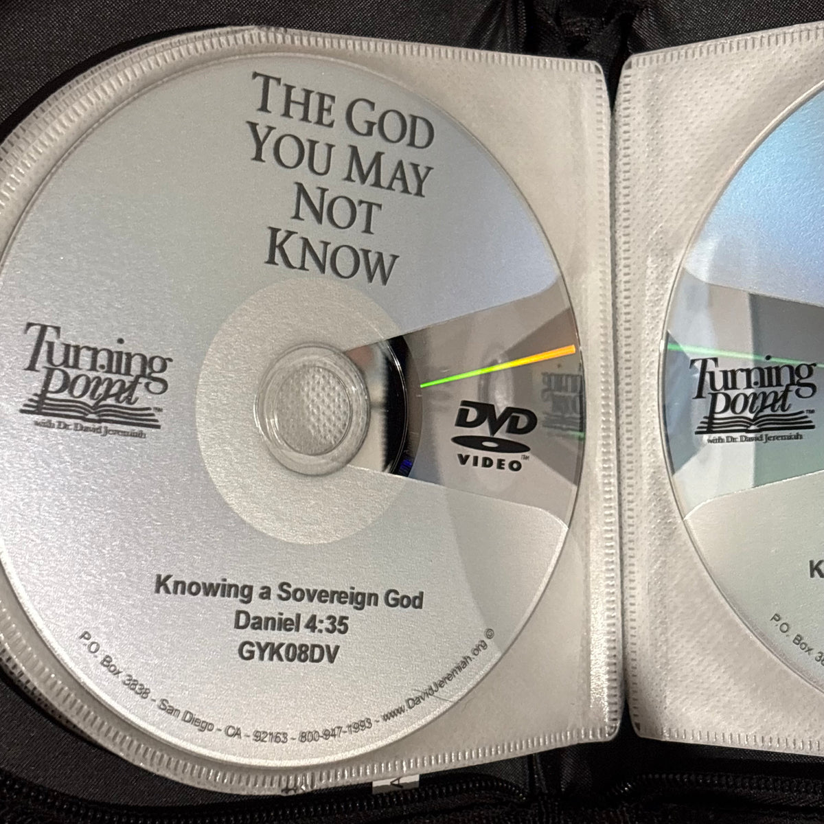 The God You May Not Know David Jeremiah DVD 10-Disc NTSC 1 VGC
