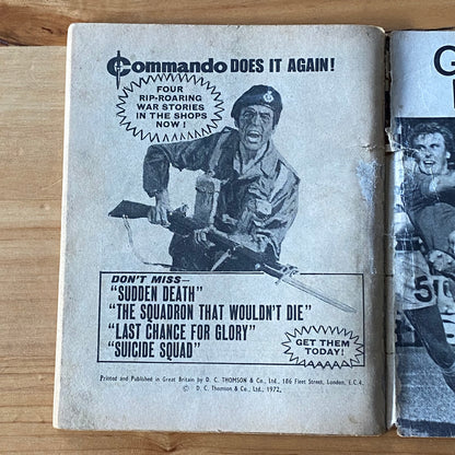 Commando War Comic #634 Suicide Squad 1972