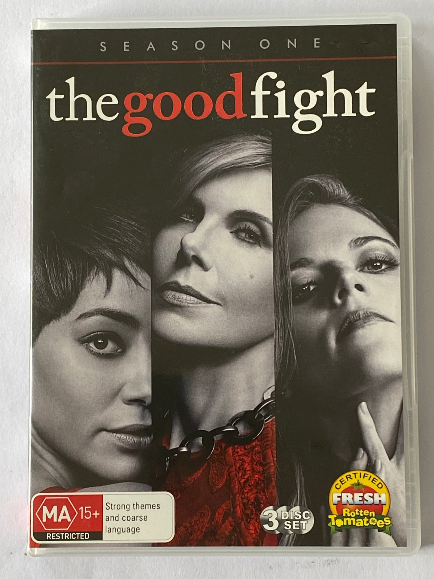 The Good Fight Seasons 1-3 DVD US Political Drama PAL 4 VGC