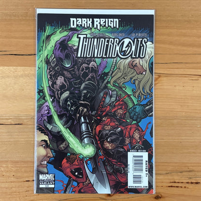 Thunderbolts (2006) #131 Bong Dazo 2nd Printing Variant Cover