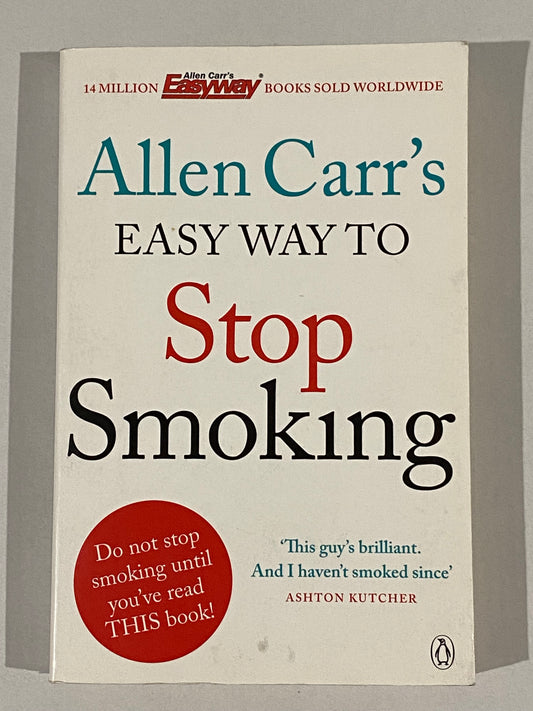 Allen Carr's Easy Way To Stop Smoking PAL 2 DVD + Book VGC