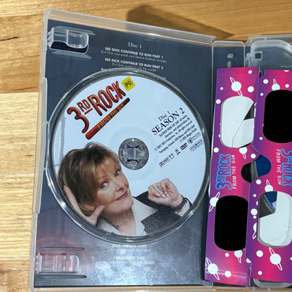 3rd Rock From The Sun Seasons 1-6 Complete With 3d Glasses DVD PAL 4 VGC