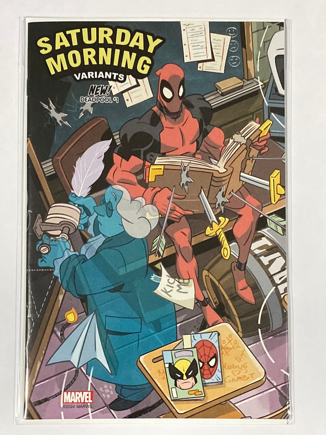 DEADPOOL (2024) #1 GALLOWAY SATURDAY MORNING CONNECTING VARIANT