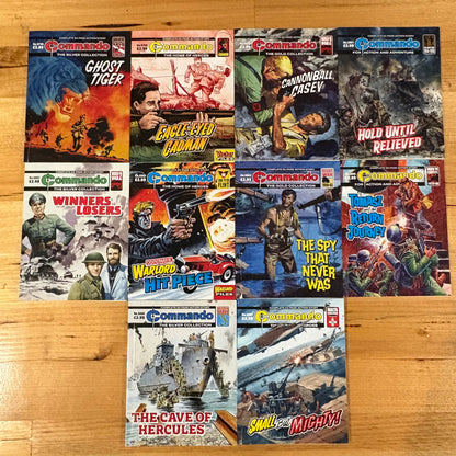 Commando War Comics x 10 Bundle Printed 2024 DC Thomson 056