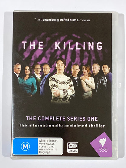 The Killing Trilogy Series 1, 2 and 3 DVD Box-Set PAL 4 VGC